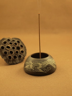 澄泥石刻鳳香插 純手工雕刻的石質香爐與盤香爐批發(fā)指南